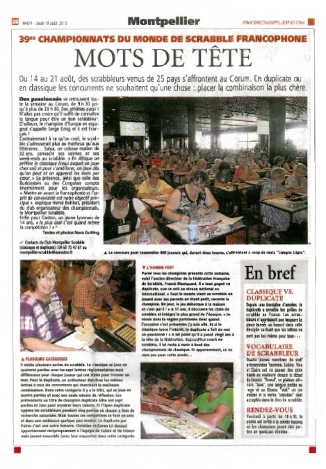 Montpellier Plus 19/08