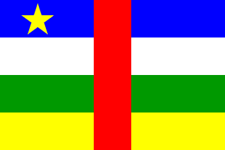 Drapeau Centrafrique